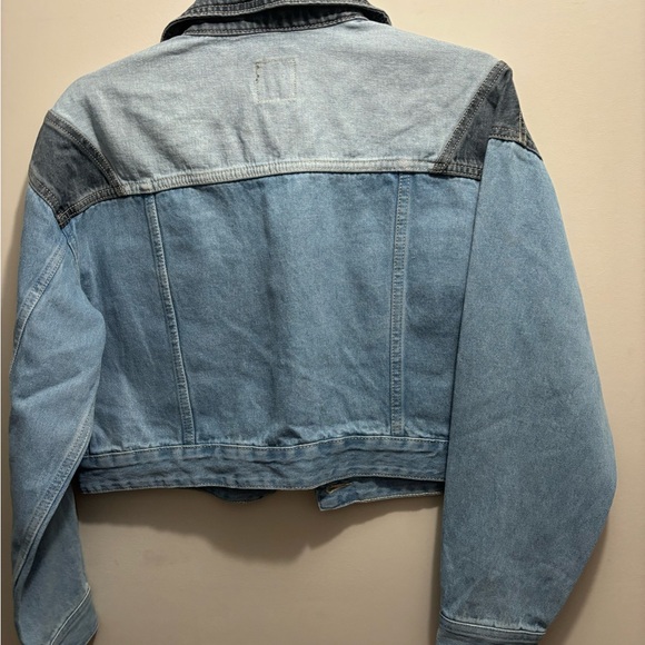 Wild Fable Two-Tone Denim Jacket - Picture 4 of 4